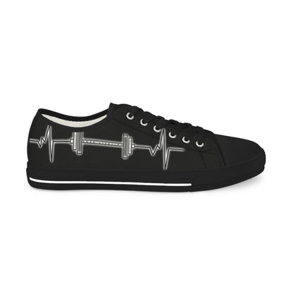 Men's Black Low Top Trainers