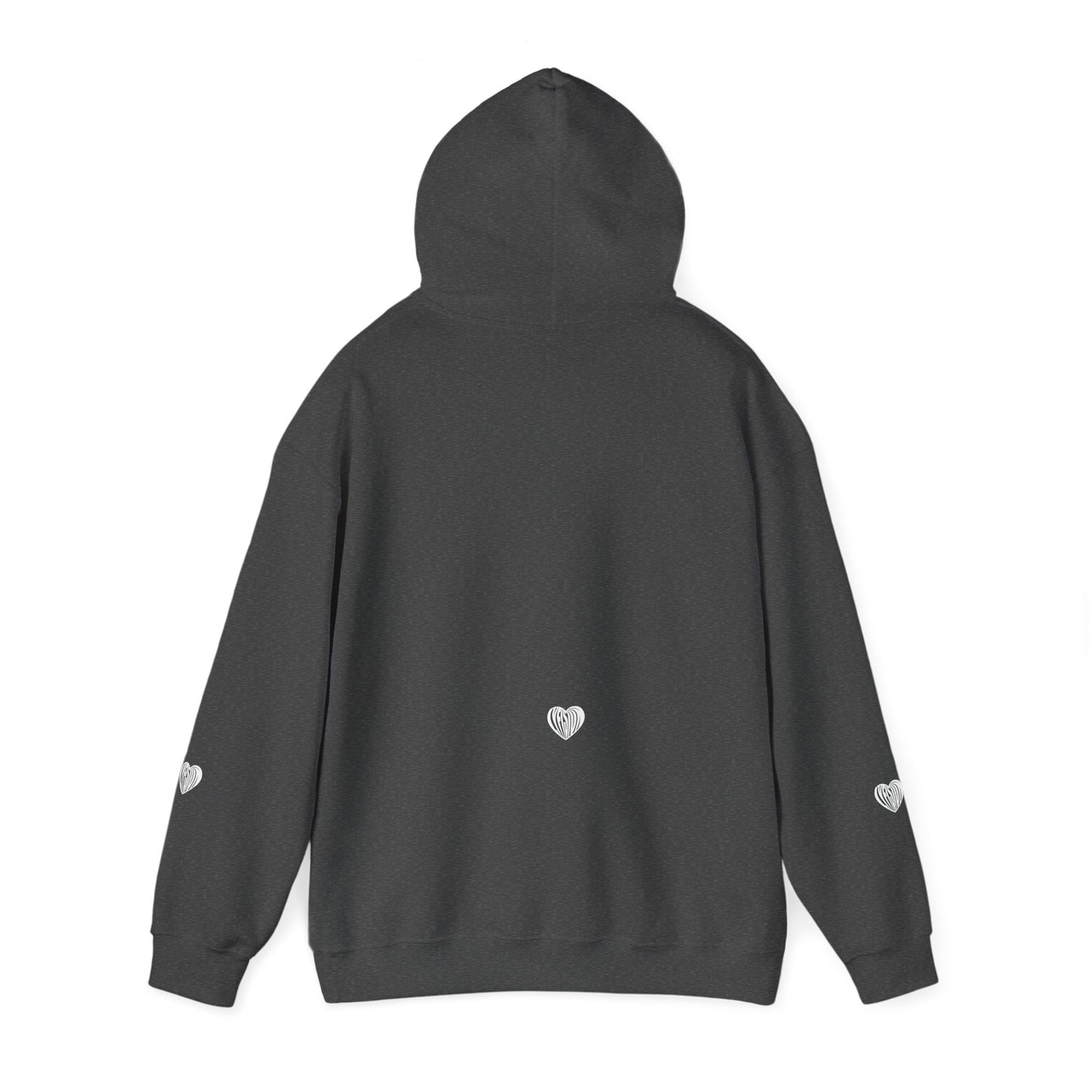 Gray Empathy Remix Hooded Jumper