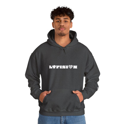 Gray Empathy Remix Hooded Jumper