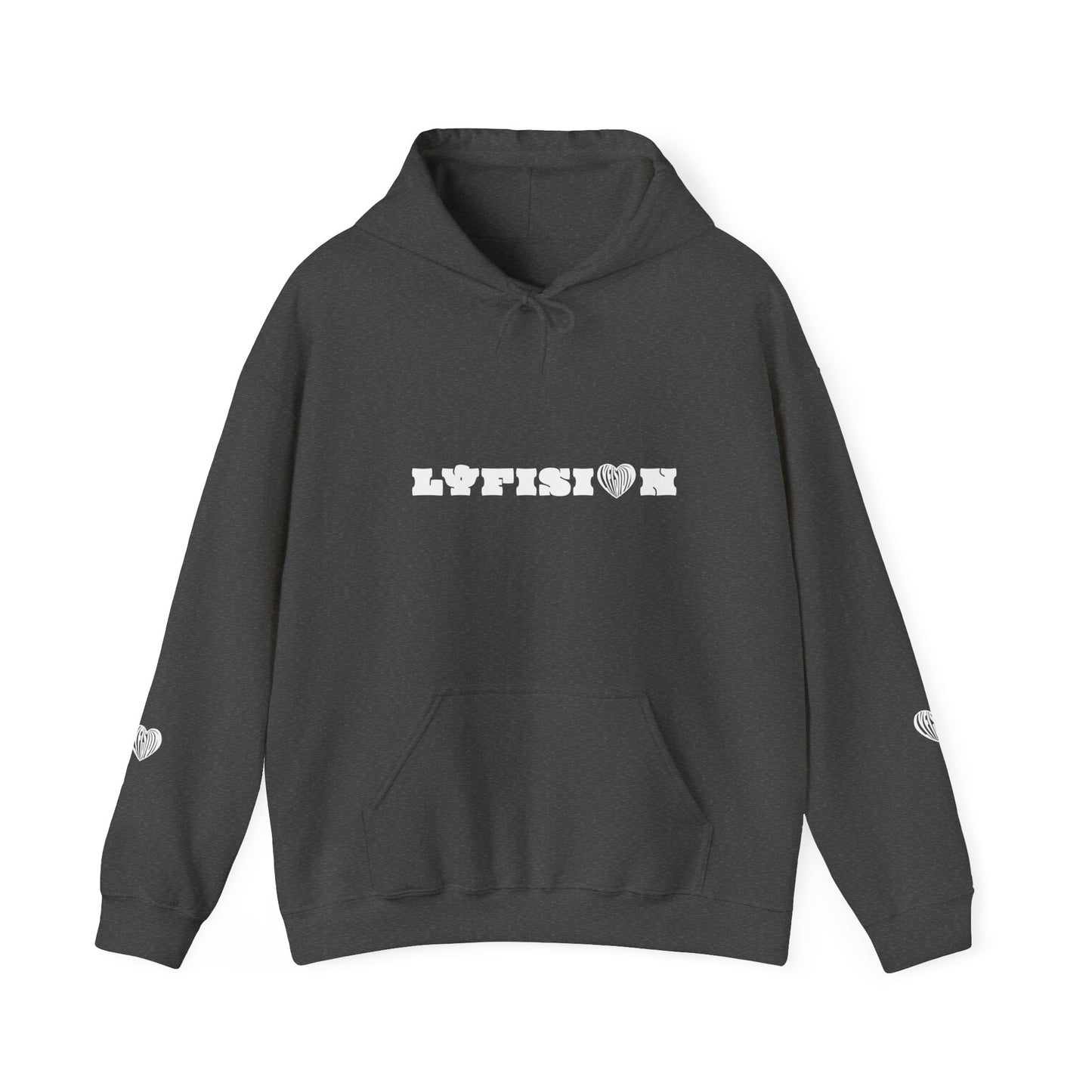 Gray Empathy Remix Hooded Jumper