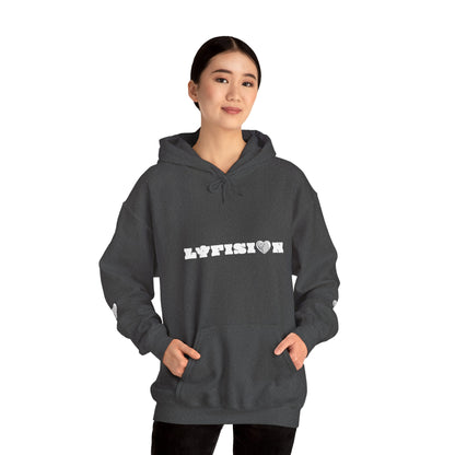 Gray Empathy Remix Hooded Jumper