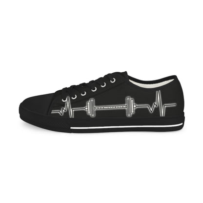 Men's Black Low Top Trainers