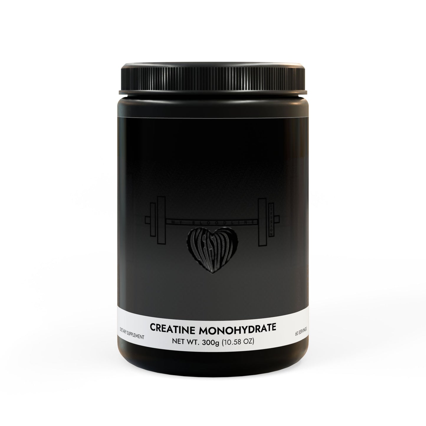 ÝOUR BLOODLINE Creatine Monohydrate Supplement (300g, 10.58oz)