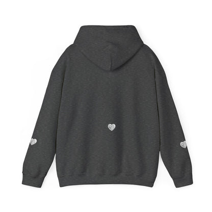 Gray Empathy Remix Hooded Jumper